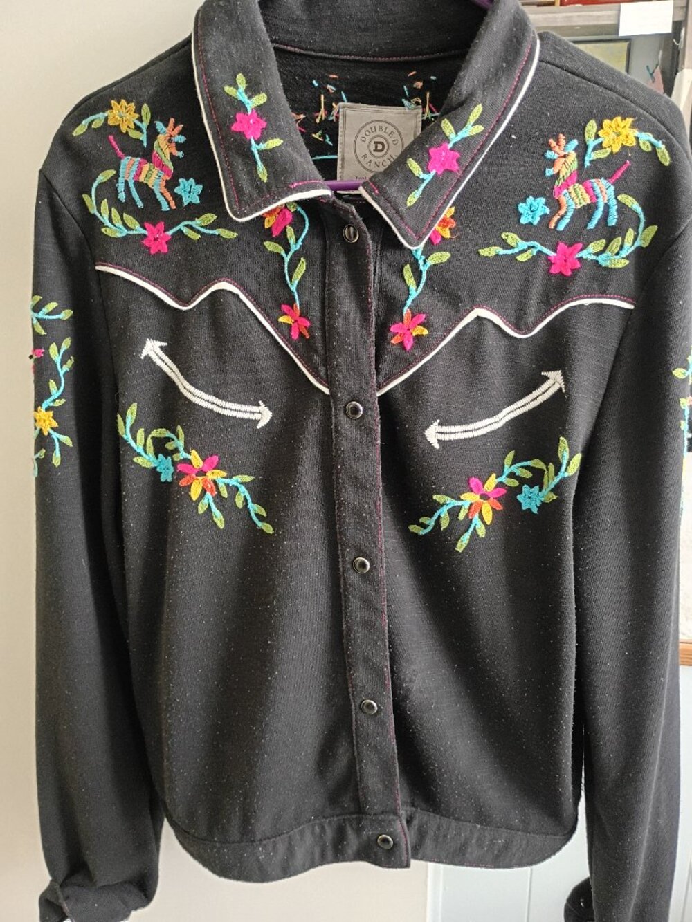 Double D Ranch embroidered jacket